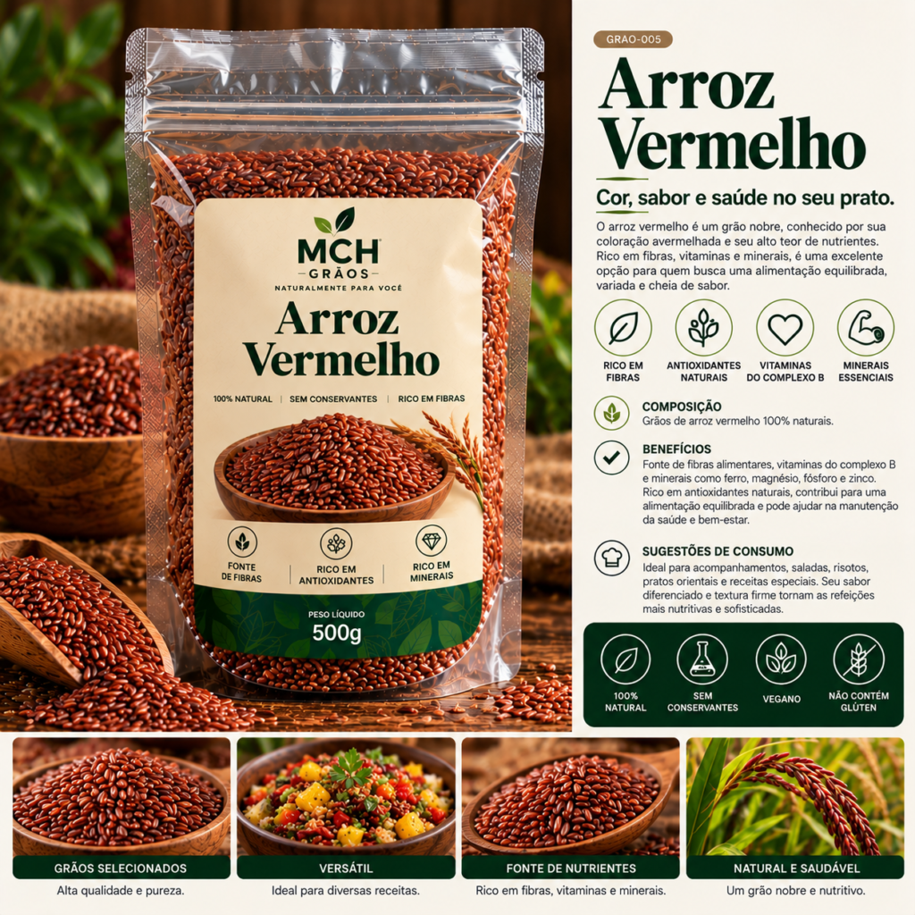 Arroz Vermelho