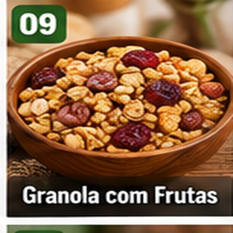 Granola com Frutas