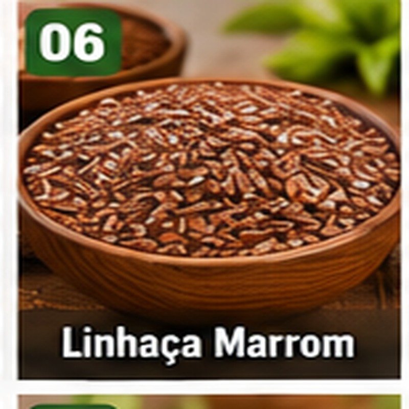 Linhaça Marrom